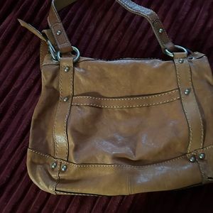 Leather Fossil Handbag